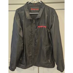 Snap-On Tools Jacket Size L Black 1957 Chevy Glomad Embroidered Lightweight